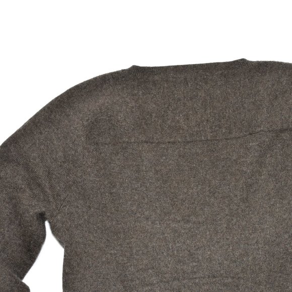 Club Monaco 100% Cashmere Chocolate Brown Sweater - Picture 6 of 7